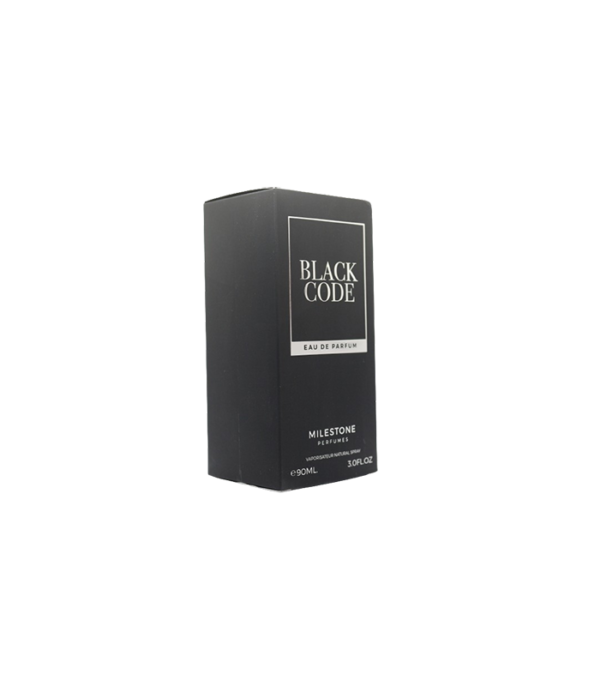 BLACK CODE EAU DE PARFUM MILSTONE 90ML